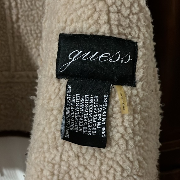 Guess rust suede jacket - Picture 6 of 8